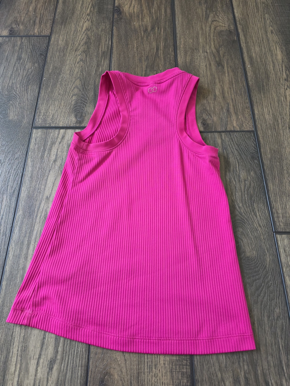 CALIA by Carrie Underwood Vibrant Pink Ribbed Racerback Tank